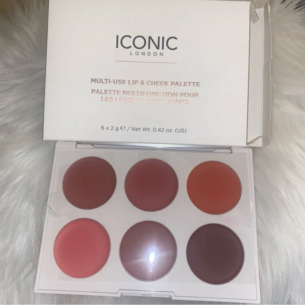 NIB ICONIC LONDON Multi-use Lip & Cheek palette
